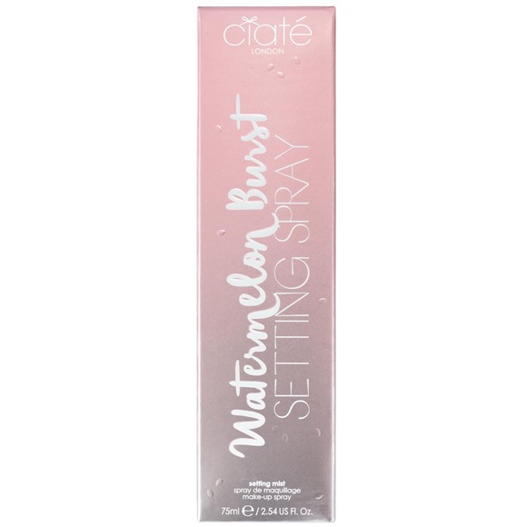 Ciate London Watermelon Burst Setting Spray. Delicate, Soft, Mist, Firm, Base - Picture 4 of 4
